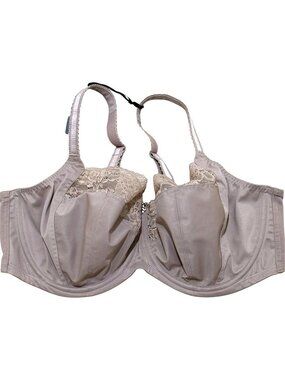 Sculptresse by Panache Chi Chi Balconnet Bra Women’s Size 42FF Taupe Underwire